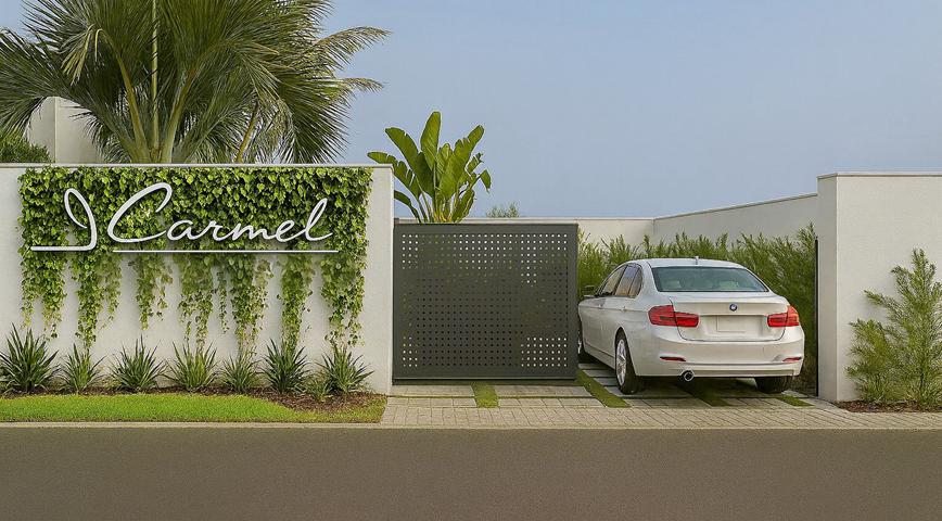 Main entry gate day view